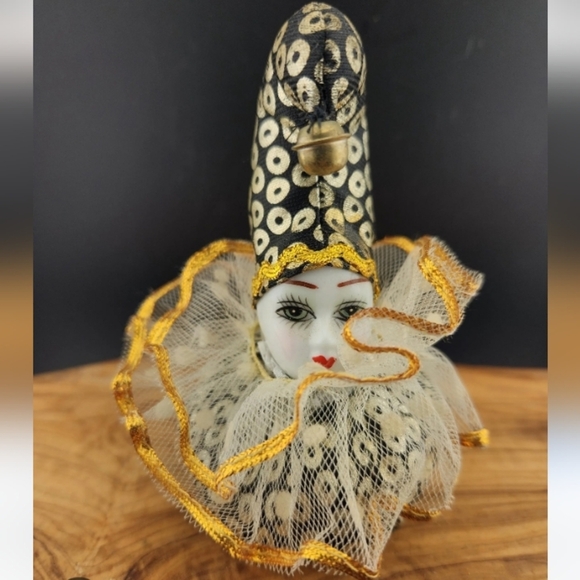 💙🌹Vintage Porcelain clown face. - Picture 1 of 8